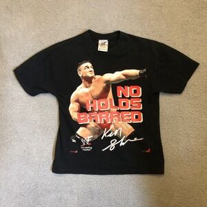 Vintage WWF Ken Shamrock Youth No Holds Barred King of the Ring T-Shirt Small